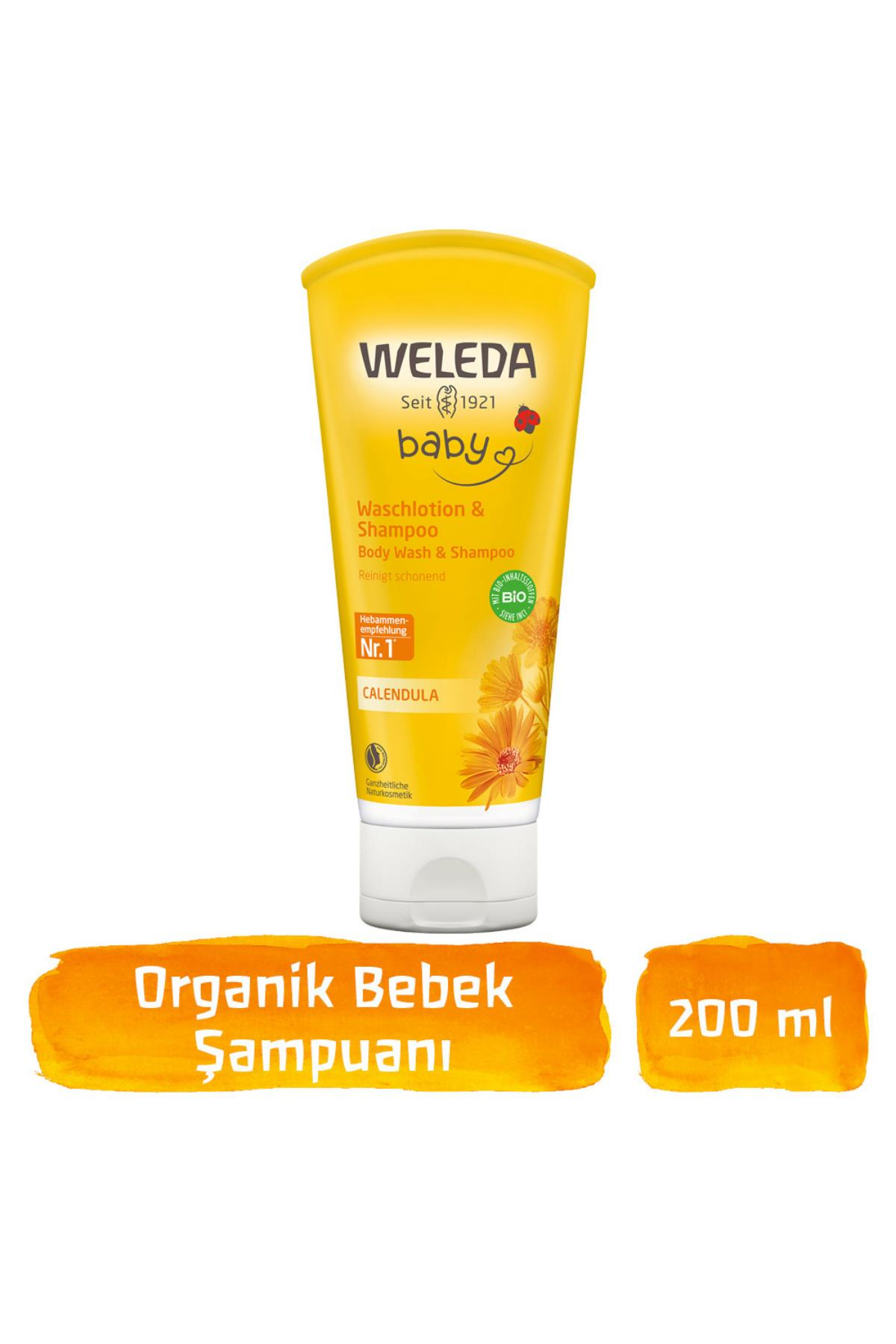 Weleda Calendula Organik Saç ve Vücut Şampuanı 200ml