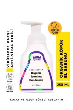 My Oh My! Naturals Organic Germ Buster Foaming Handwash | Organik Köpük Çocuk El Sabunu