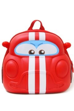 Çocuk Kırmızı Car Anaokulu Sırt Çantası