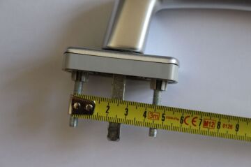 Hoppe Çocuk Emniyet Kilitli Pimapen Pencere Kolu Kisi2 Beyaz