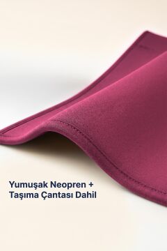 Myminibaby Neopren Bebek Taşıyıcı Kanguru - Islak ve Kuru Kullanım - Havuz, Plaj ve Günlük Kullanıma Uygun - Ayarlanabilir Omuz, Bel ve Yan Kemerli - 4-24 Ay / 6-15 kg - Taşıma Çantası Dahil Pembe