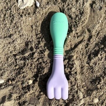 Scrunch Tırmık Lila/Yeşil
