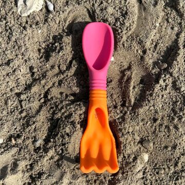 Scrunch Tırmık Turuncu/Pembe