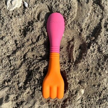 Scrunch Tırmık Turuncu/Pembe