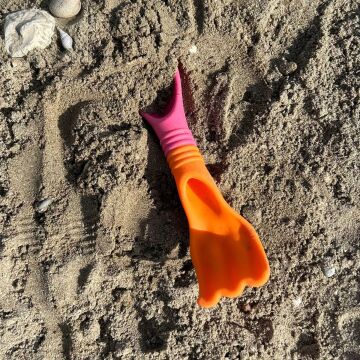 Scrunch Tırmık Turuncu/Pembe