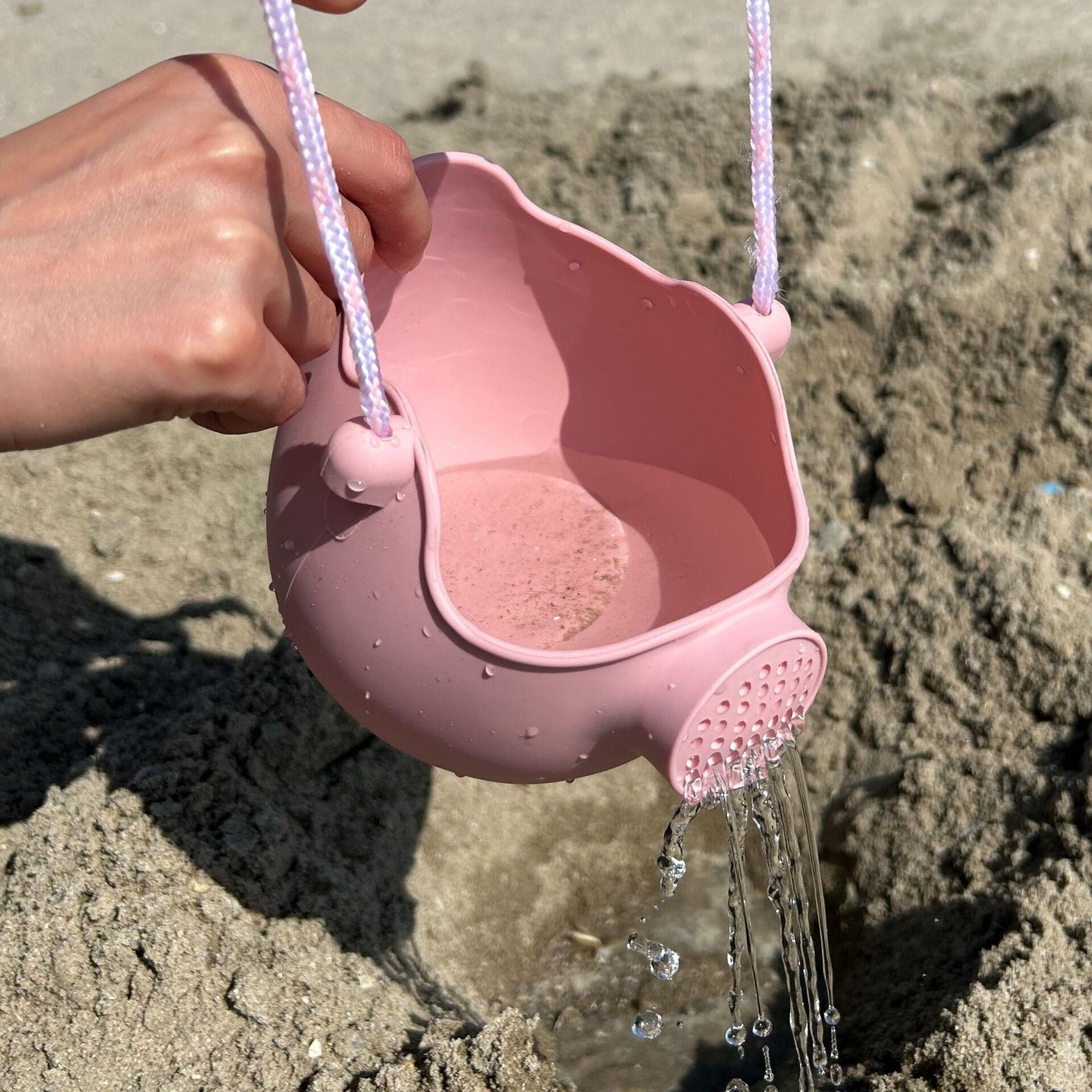 Scrunch Katlanabilir Su Kovası Pembe
