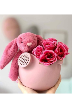 Scrunch Katlanabilir Su Kovası Pembe