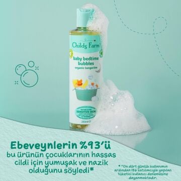 Childs Farm Organik Mandalina Özlü Uyku Öncesi Bebek Banyo Köpüğü 250ml