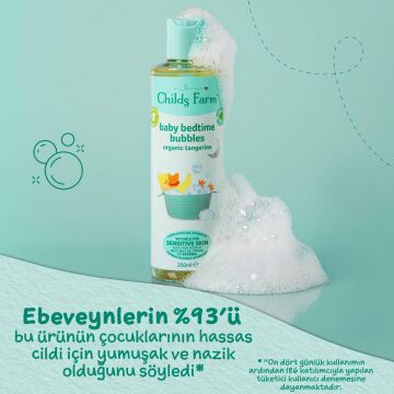 Childs Farm Organik Mandalina Özlü Uyku Öncesi Bebek Banyo Köpüğü 250ml