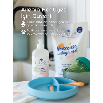 Elde Bulaşık Sabunu -Biberiye Defne- 600 ml