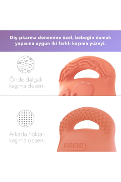 Mochi Diş Kaşıyıcı Lila