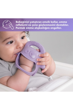 Mochi Diş Kaşıyıcı Lila