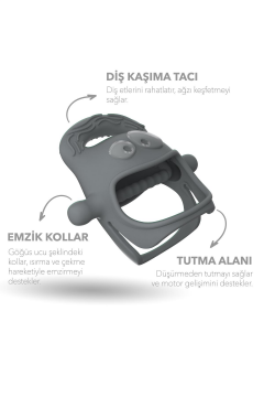 Mochi Diş Kaşıyıcı Lila