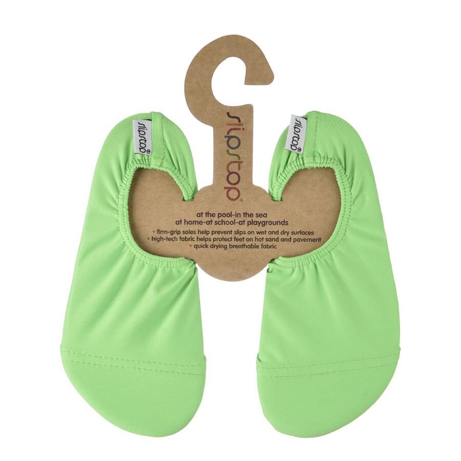 Slipstop Kaydırmaz Çocuk Havuz Deniz Patiği Neon GREEN JR