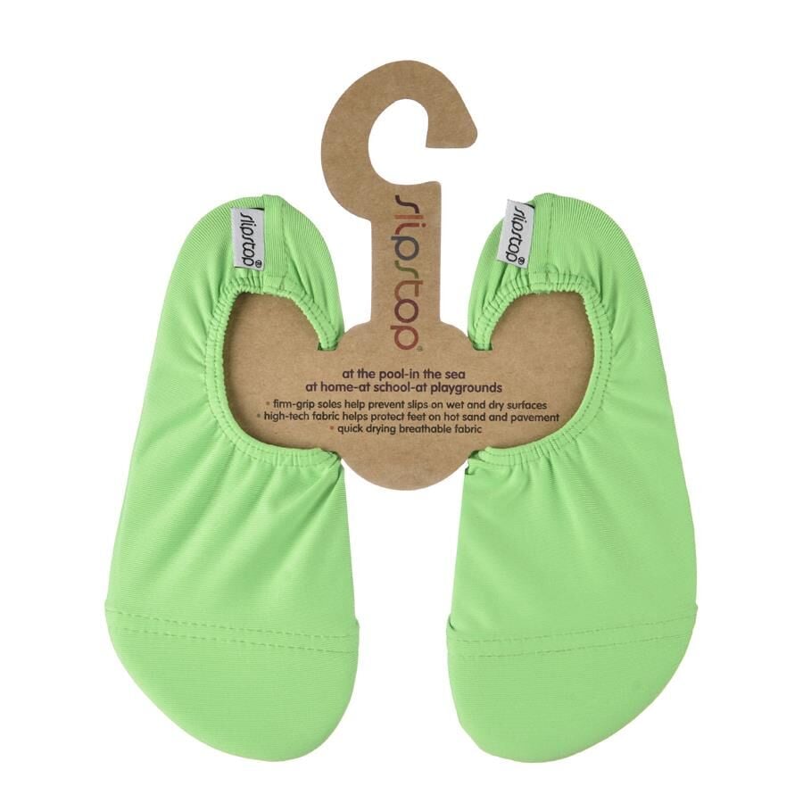 Slipstop Kaydırmaz Çocuk Havuz Deniz Patiği Neon GREEN JR
