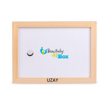 İsme Özel Myminibaby Ahşap Oyuncak Etkinlik Resim Çerçeve Artbox Ihlamur Ağacı - İsme Özel