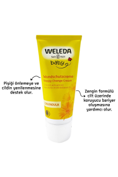 Weleda Calendula Organik Pişik Kremi 75ml