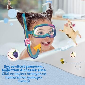 Childs Farm Böğürtlen ve Organik Elma Özlü Çocuk Saç ve Vücut Şampuanı 500ml