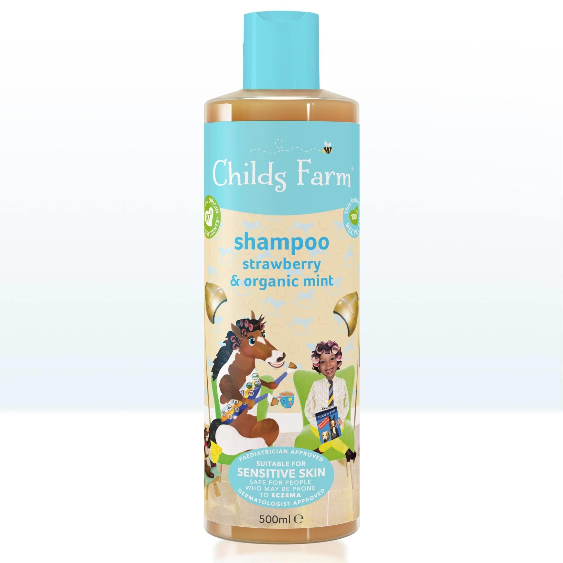 Childs Farm Çilek ve Organik Nane Özlü Çocuk Şampuan 500ml