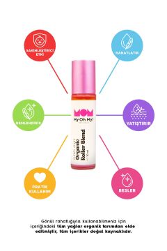 My Oh My! Naturals Sleepy Stars Sakinleştirici Etkili Organik Roller