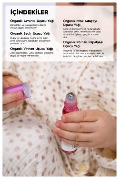 My Oh My! Naturals Sleepy Stars Sakinleştirici Etkili Organik Roller