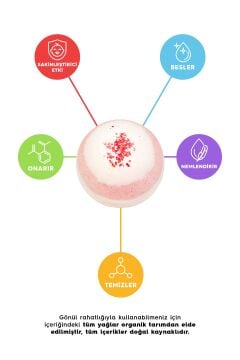 My Oh My! Naturals Sleepy Stars Bath Bomb | Banyo Topu