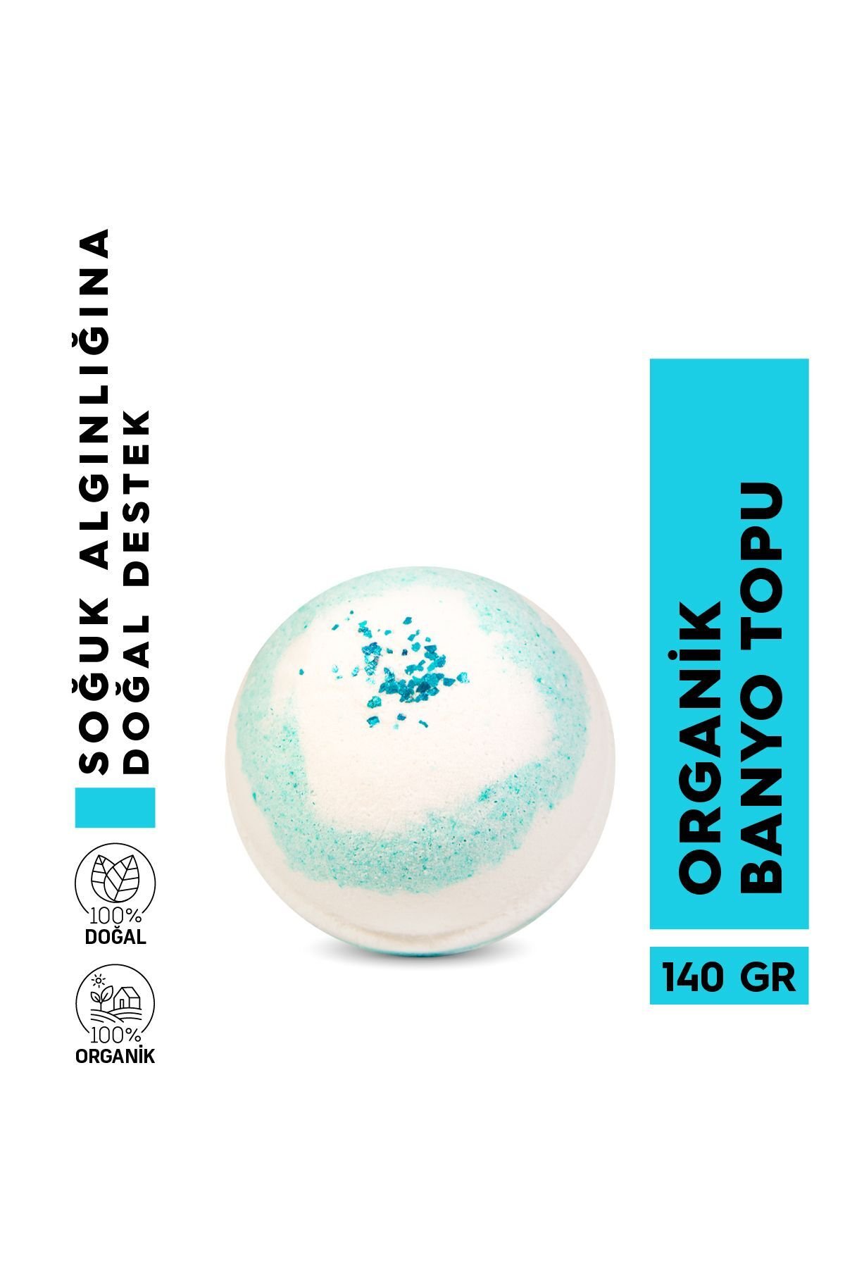 My Oh My! Naturals Breezy Sneezy Bath Bomb | Banyo Topu