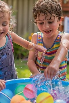 Boops Yeniden Kullanılabilir Mıknatıslı Su Topu - 6 Adet (Yazın Su Topu Kışın Kar Topu)
