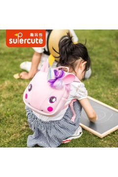 Çocuk Mint Yeşili Unicorn Anaokulu Sırt Çantası