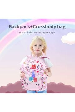 Two In One - Unicorn (Çocuk Okul Sırt Çantası)