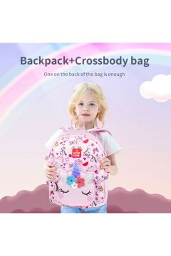 Two In One - Unicorn (Çocuk Okul Sırt Çantası)