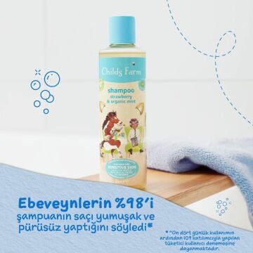 Avantajlı Paket 2'li Çilek ve Organik Nane Özlü Çocuk Şampuan ve Kolay Tarama Spreyi (2 adet)