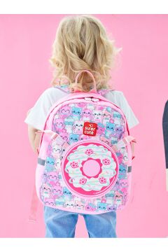 Two In One - Pink Cat (Çocuk Okul Sırt Çantası)