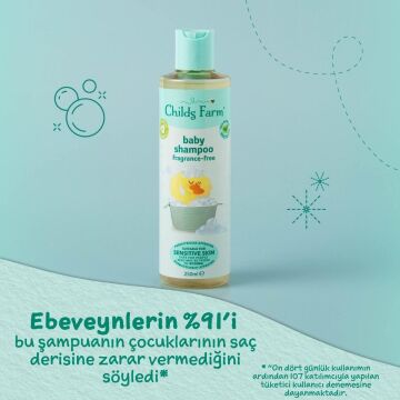 Avantajlı Paket 2'li Parfüm İçermeyen Bebek Şampuanı ve Banyo Köpüğü (250ml 2 adet)