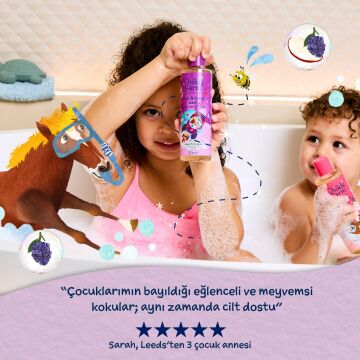 Childs Farm Böğürtlen ve Organik Elma Özlü Çocuk Saç ve Vücut Şampuanı 250ml