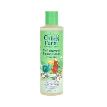 Childs Farm Elma ve Armut Özlü 2 in 1 Şampuan ve Saç Kremi 250 ml