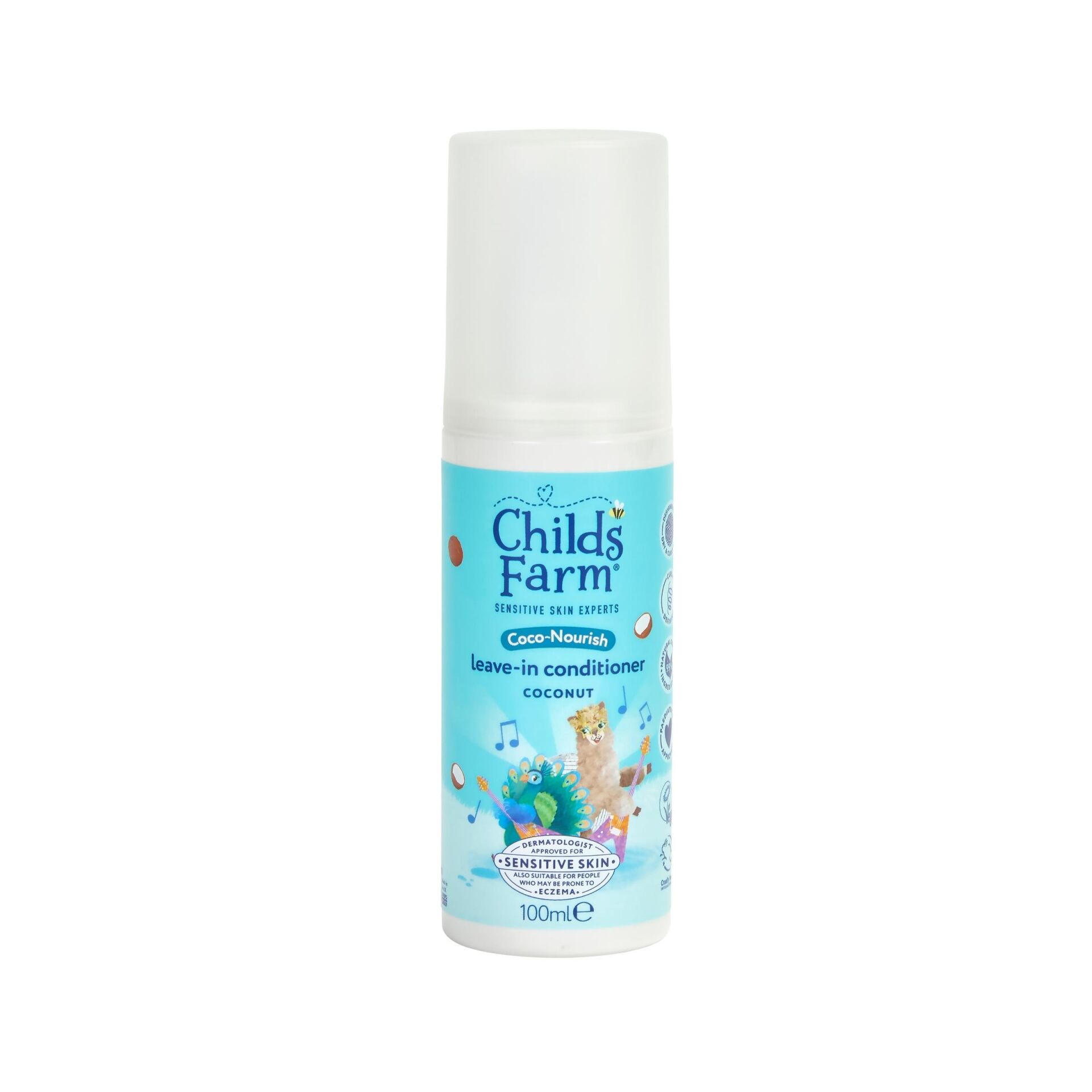 Childs Farm Kuru ve Kıvırcık Saçlar için Hindistan Cevizi Özlü Durulama Gerektirmeyen Sprey Saç Kremi 100 ml