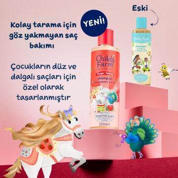 Childs Farm Çilek ve Organik Nane Özlü Çocuk Şampuan 250ml