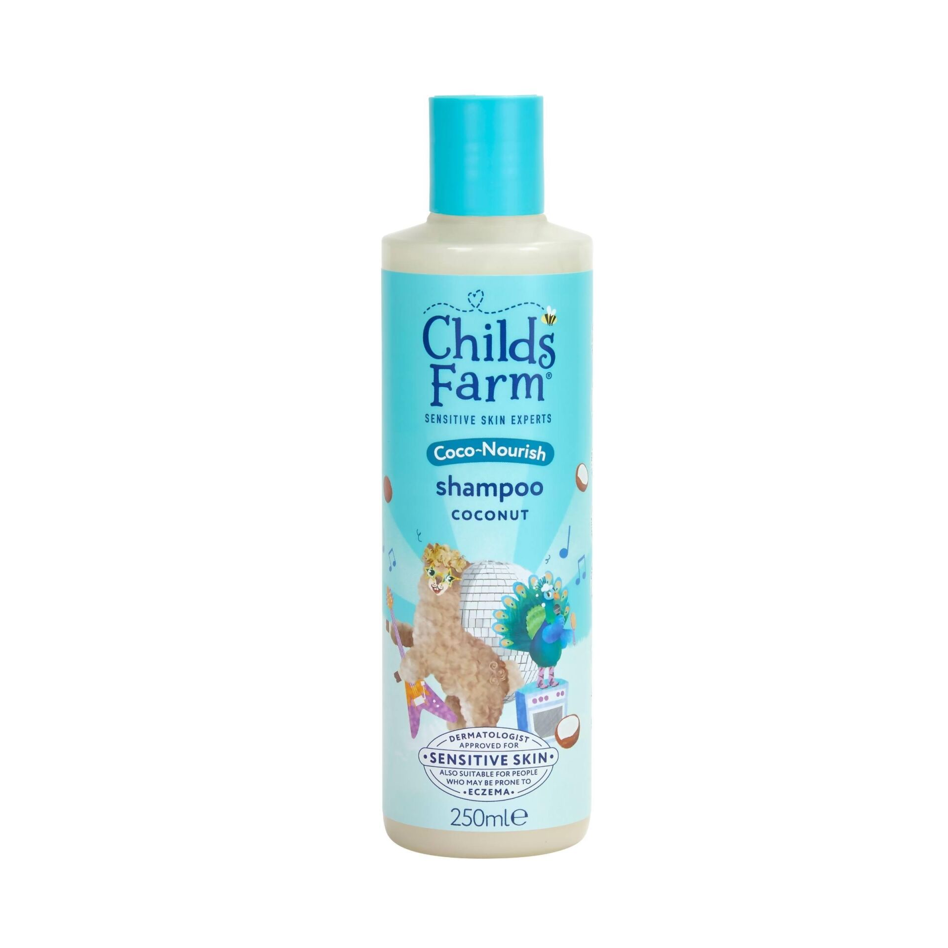 Childs Farm Kuru ve Kıvırcık Saçlar için Hindistan Cevizi Özlü Çocuk Şampuan 250 ml