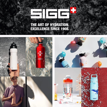 SIGG Termos Özellikli Paslanmaz Çelik Su Matara 0.5L – Morning Blue
