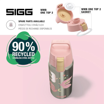 SIGG Termos Özellikli Paslanmaz Çelik Su Matara 0.5L – Fly Away