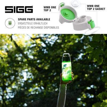 SIGG Dinozor Sızdırmaz Kapak Çocuk Okul Suluğu 0.5 L – BPA Free – Viva One Dino Race