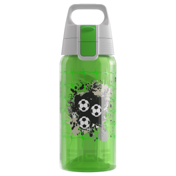 SIGG Futbol Sızdırmaz Kapak Çocuk Okul Suluğu 0.5 L – BPA Free – Viva One Football