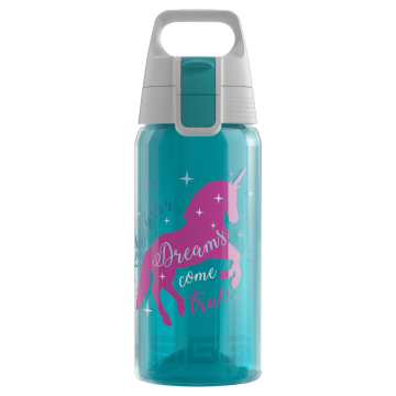 SIGG Unicorn Sızdırmaz Kapak Çocuk Okul Suluğu 0.5 L – BPA Free – Viva One Unicorn