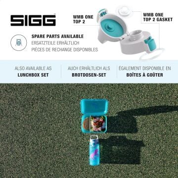 SIGG Unicorn Sızdırmaz Kapak Çocuk Okul Suluğu 0.5 L – BPA Free – Viva One Unicorn