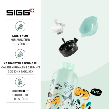 SIGG Safari Alüminyum Su Matara 0.4L – Jungle Tzz