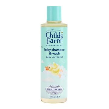 Childs Farm Aloe Vera ve Salatalık Özlü Bebek Saç ve Vücut Şampuanı 250ml