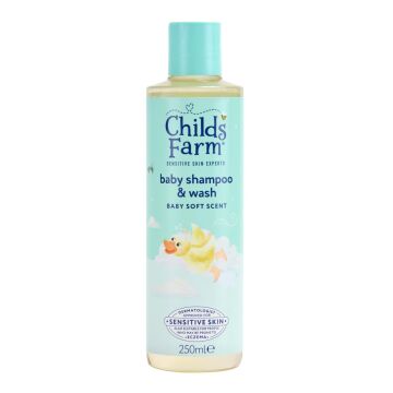 Childs Farm Aloe Vera ve Salatalık Özlü Bebek Saç ve Vücut Şampuanı 250ml