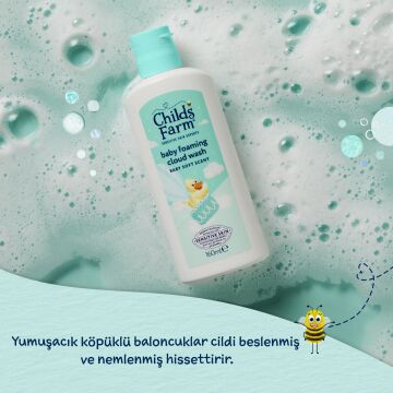 Childs Farm Aloe Vera ve Salatalık Özlü Yenidoğan Köpük Bebek Şampuan 160 ml