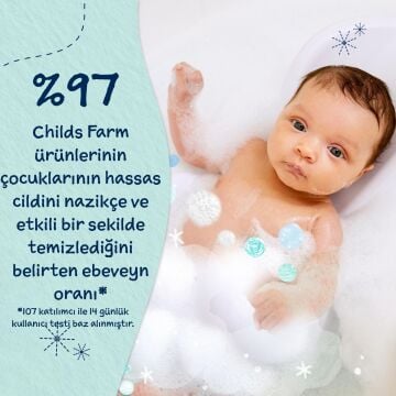 Childs Farm Aloe Vera ve Salatalık Özlü Yenidoğan Köpük Bebek Şampuan 160 ml